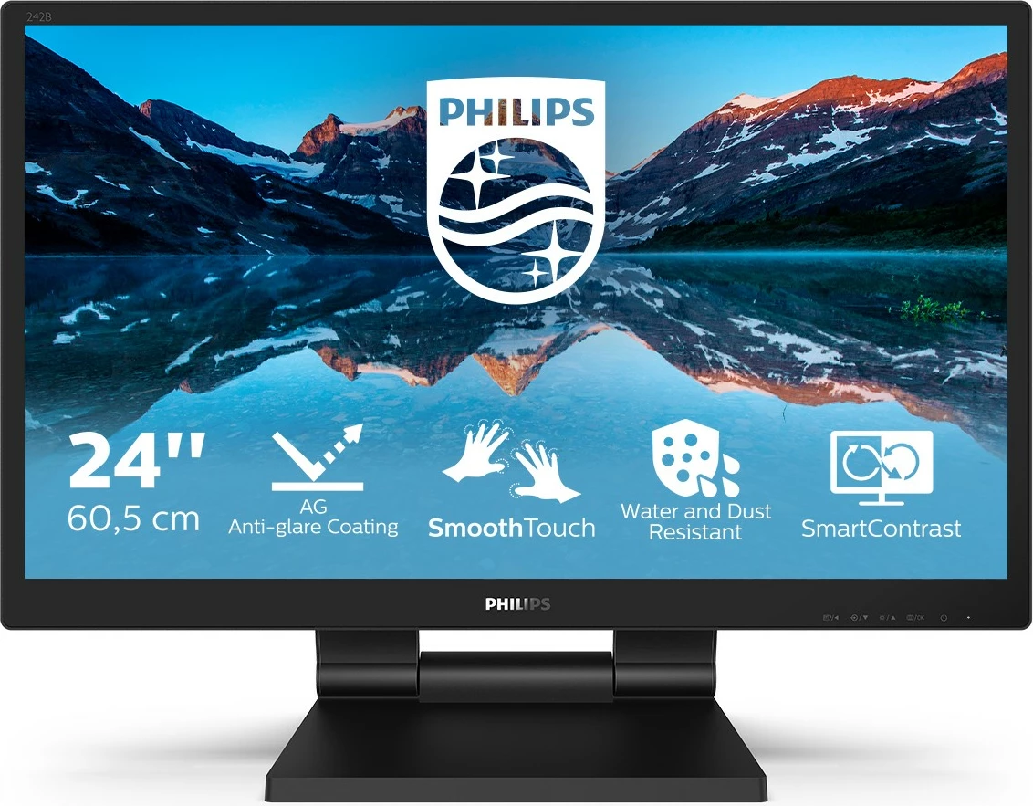 Monitor Philips 242B9TL/00, 23.8", Full HD, LCD, i zi
