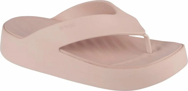 Papuqe për femra Crocs, ngjyrë krem