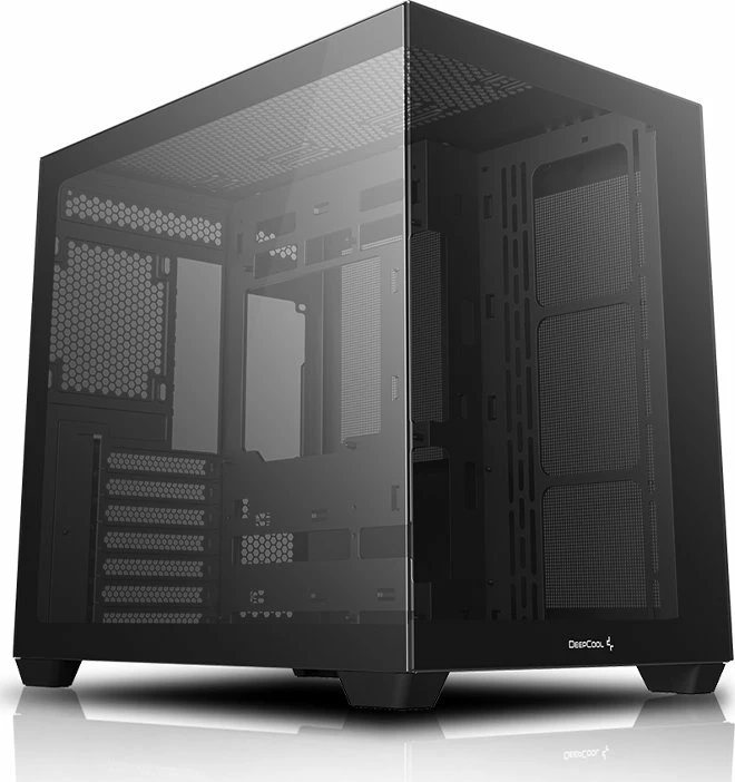 Kasë Deepcool CG530 (R-CG530-BKNDA0-G-1) Midi Tower ATX, pa furnizim rryme, e zezë