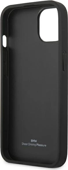 Mbështjellës BMW BMHCP13SRSPPR për iPhone 13 mini 5.4", lëkurë, i kuq