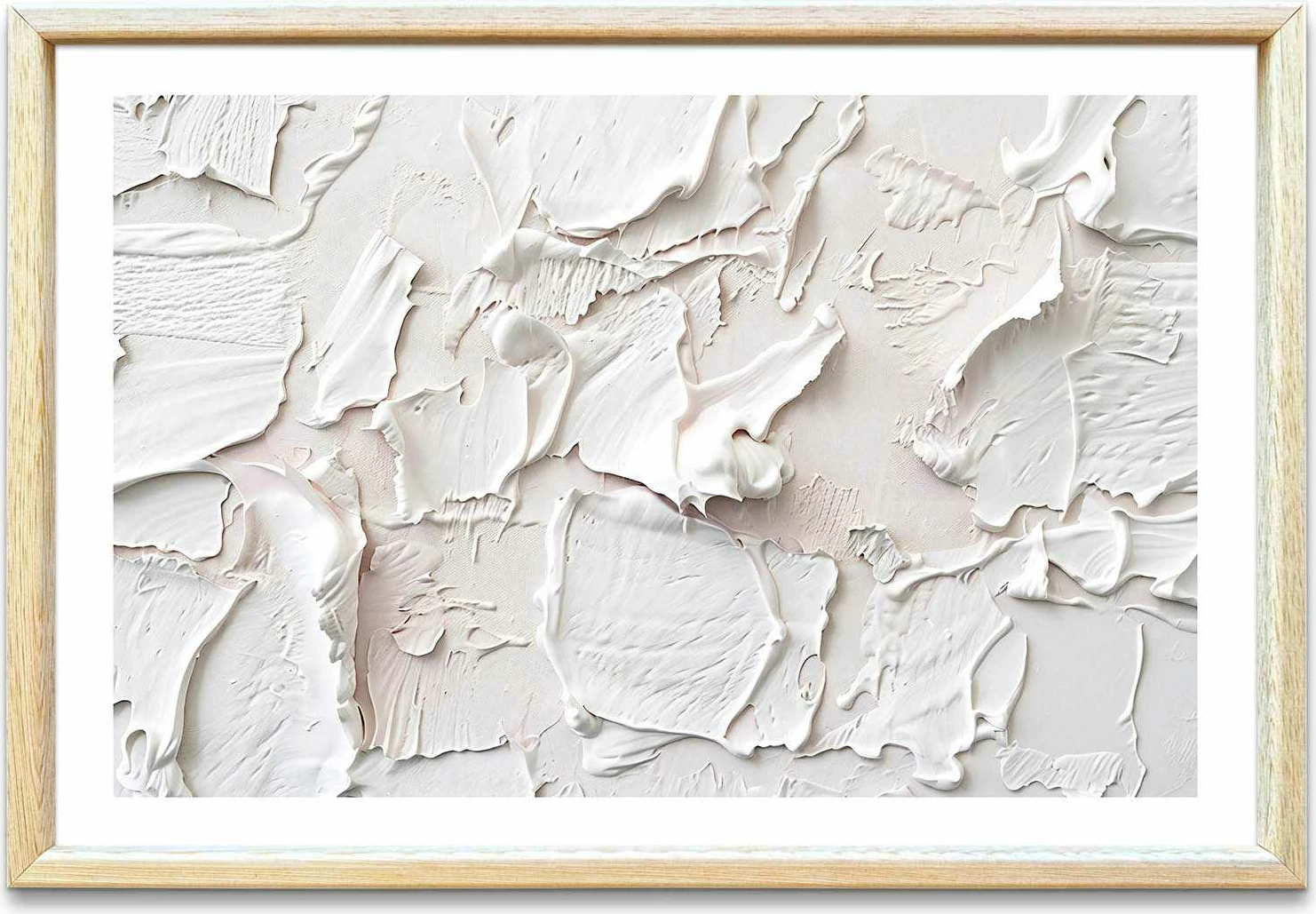 Pikturë dekorative me kornizë MDF Wallity, Ahswabisabi-036, 42x62cm