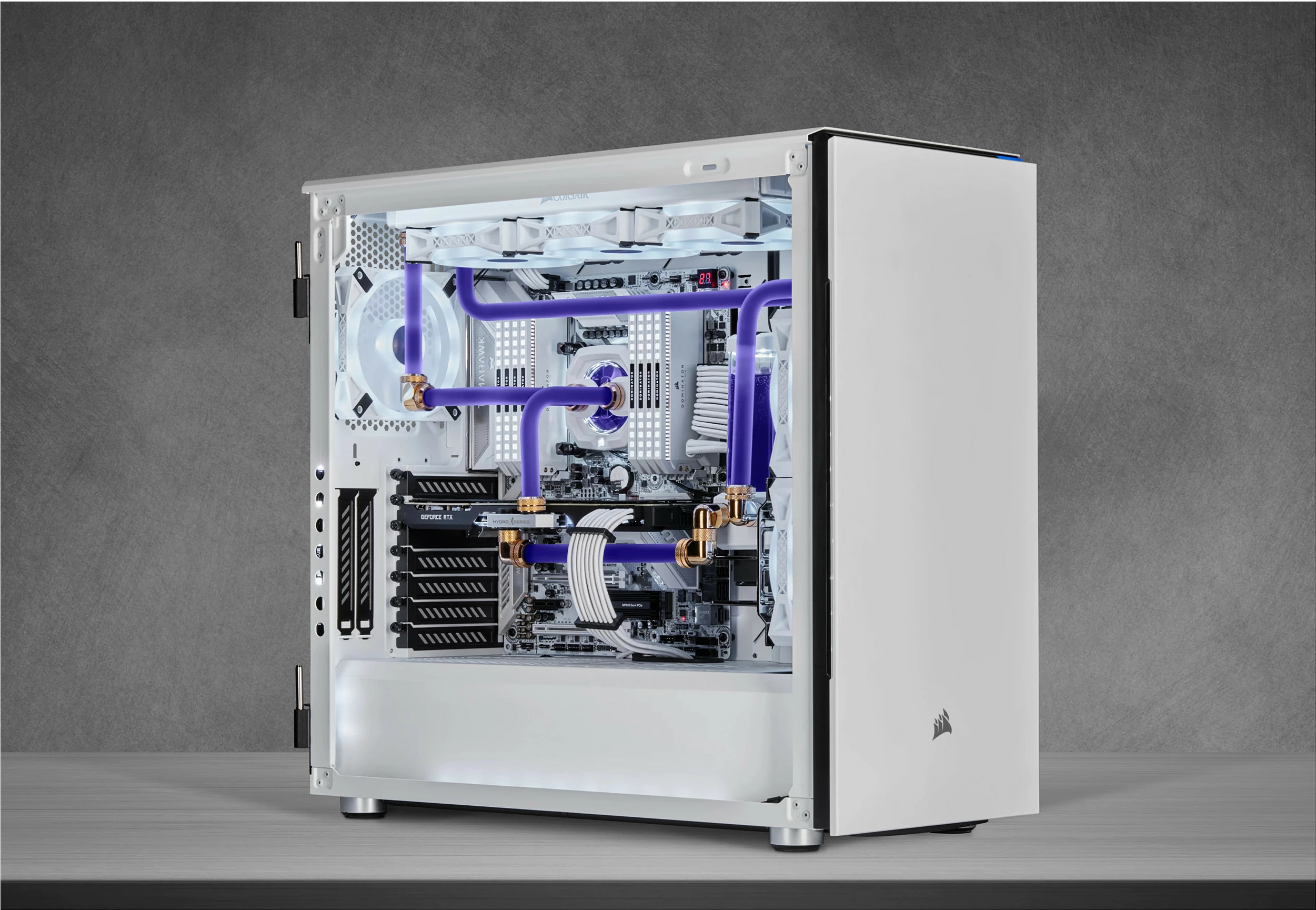 Tubacion PMMA Corsair CX-9059005-WW, 3 copë, transparent