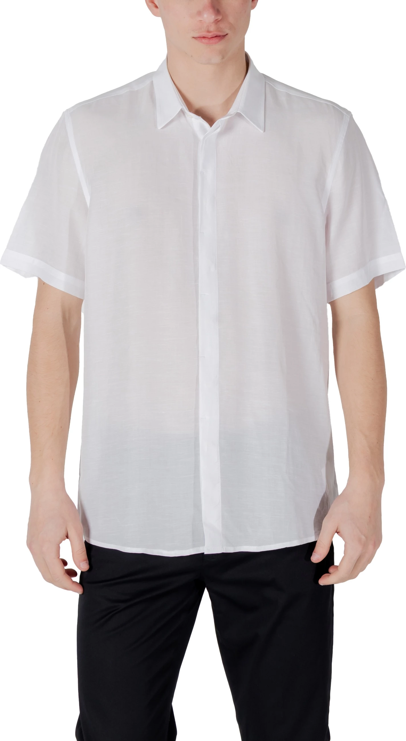 Këmishë për meshkuj Antony Morato Adalia Regular Fit, e bardhë