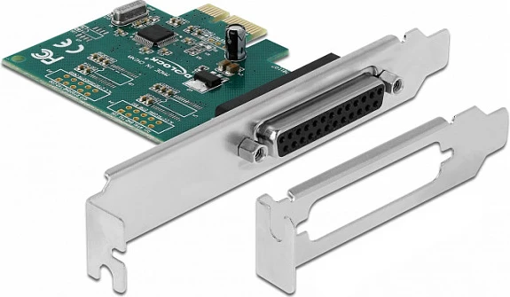 Kartelë zgjerimi DeLOCK 90412, PCIe 1.1, portë Paralel (LPT), low-profile