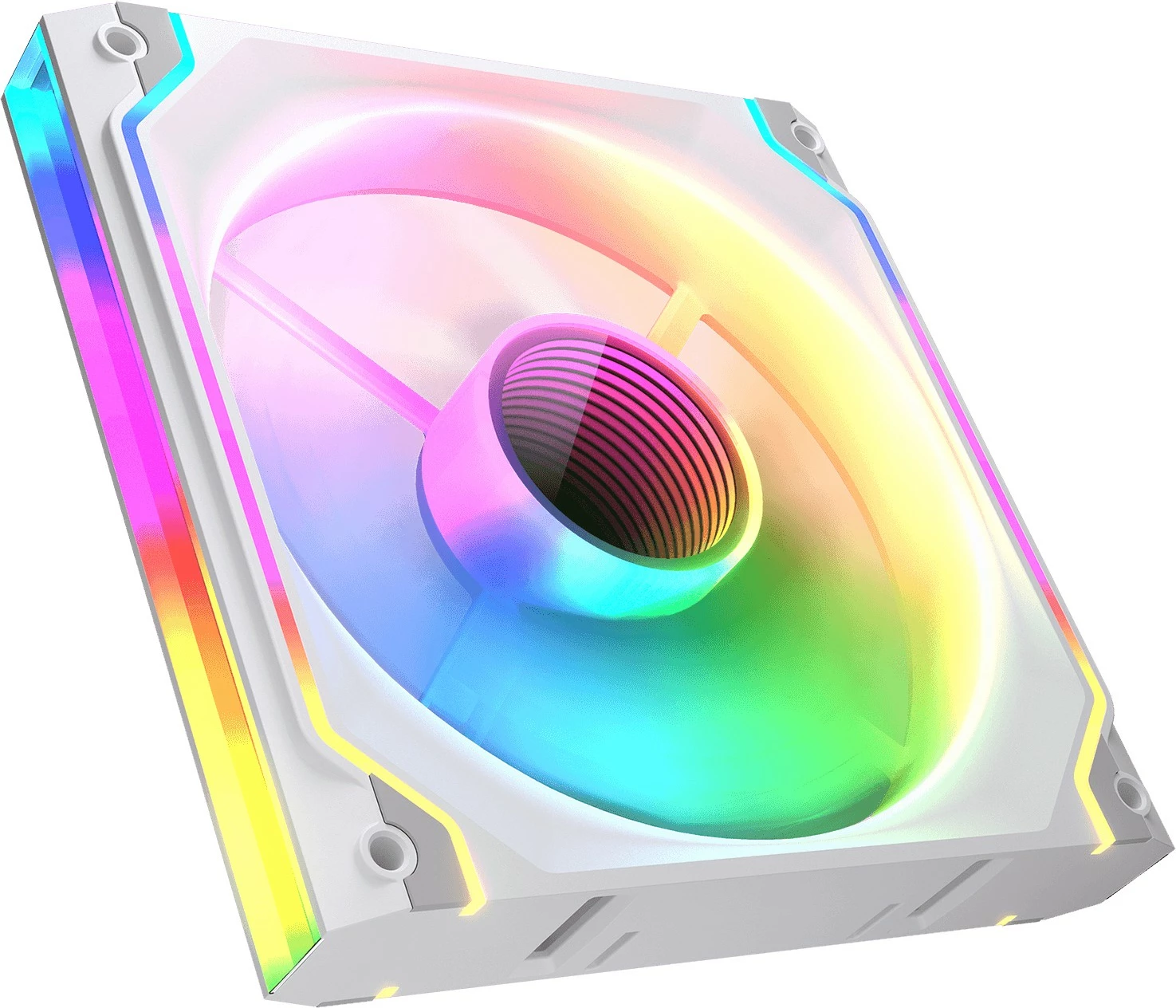 Ventilator kase Cougar SC140 ARGB 140mm, infinity mirror, i bardhë