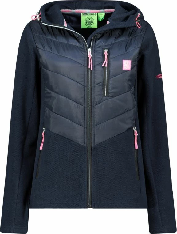 Xhemper fleece për femra Geographical Norway Tulka Navy Db Lady 0124, navy blue
