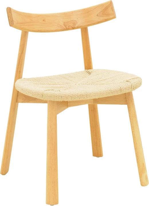 Karrige Clareta, dru kauçuku, litar, ngjyrë natyrale, 53x55x79cm