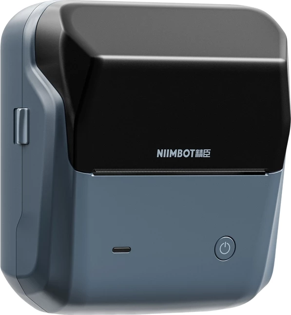 Printer etiketa portabël NIIMBOT B31 203 dpi 20-75 mm Bluetooth USB-C bateri 1500 mAh dark blue