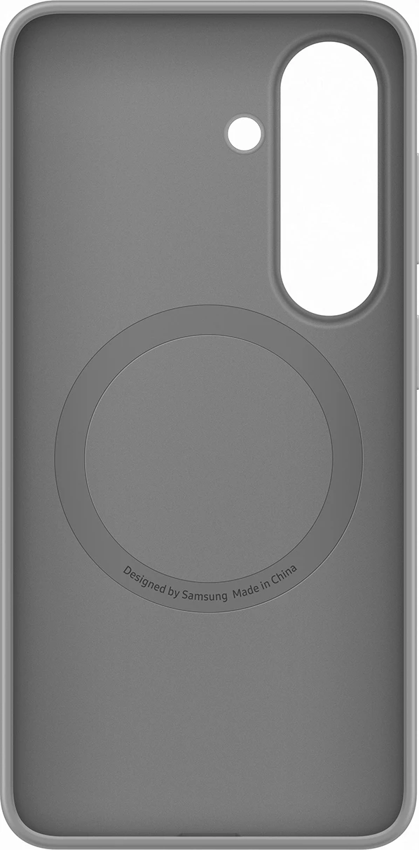 Mbështjellës silikoni magnetik Samsung Silicone Magnet Case për Samsung Galaxy S26+, kompatibil me MagSafe, gri, në kuti
