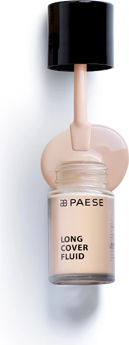 Fondatinë për femra Paese Long Cover Fluid 01 Jasny Beż 30ml