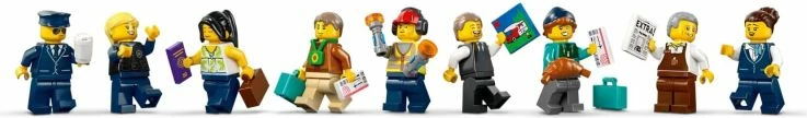 Set lodrash LEGO City aeroport për fëmijë