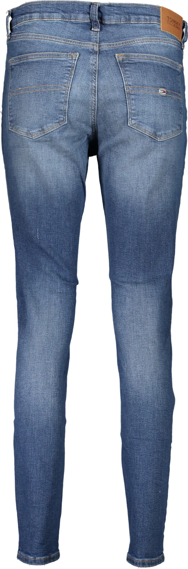 Jeans për femra TOMMY HILFIGER NORA MID RISE SKINNY, blu