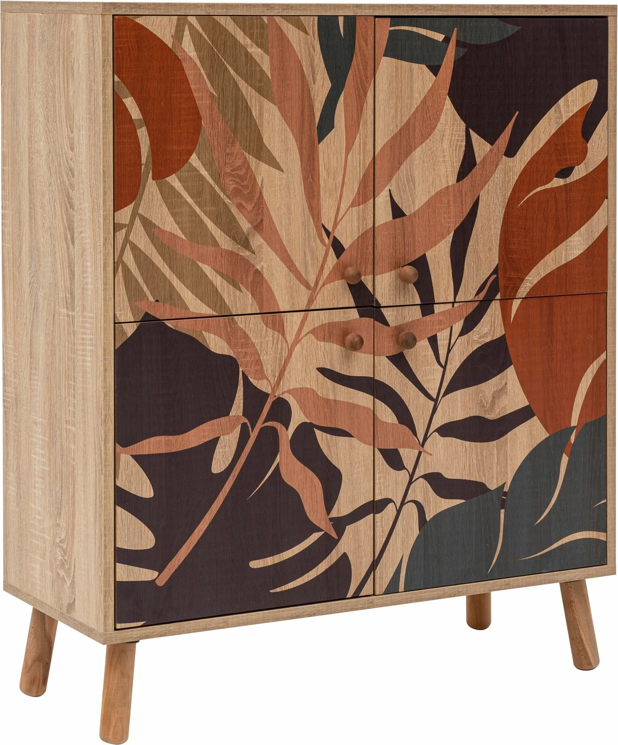 Dollap multifunksional, ngjyrë shumëngjyrëshe, Skye Decor, Multilüx Palm
