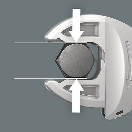 Çelës Wera 7880 Joker XXL, Einsteck-Maulschlüssel, 24-32mm, krom