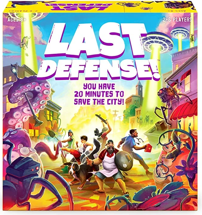Lojë tavoline Funko Games Last Defense!, 2-6 lojtarë, 8+ vjeç, rreth 20 min, set