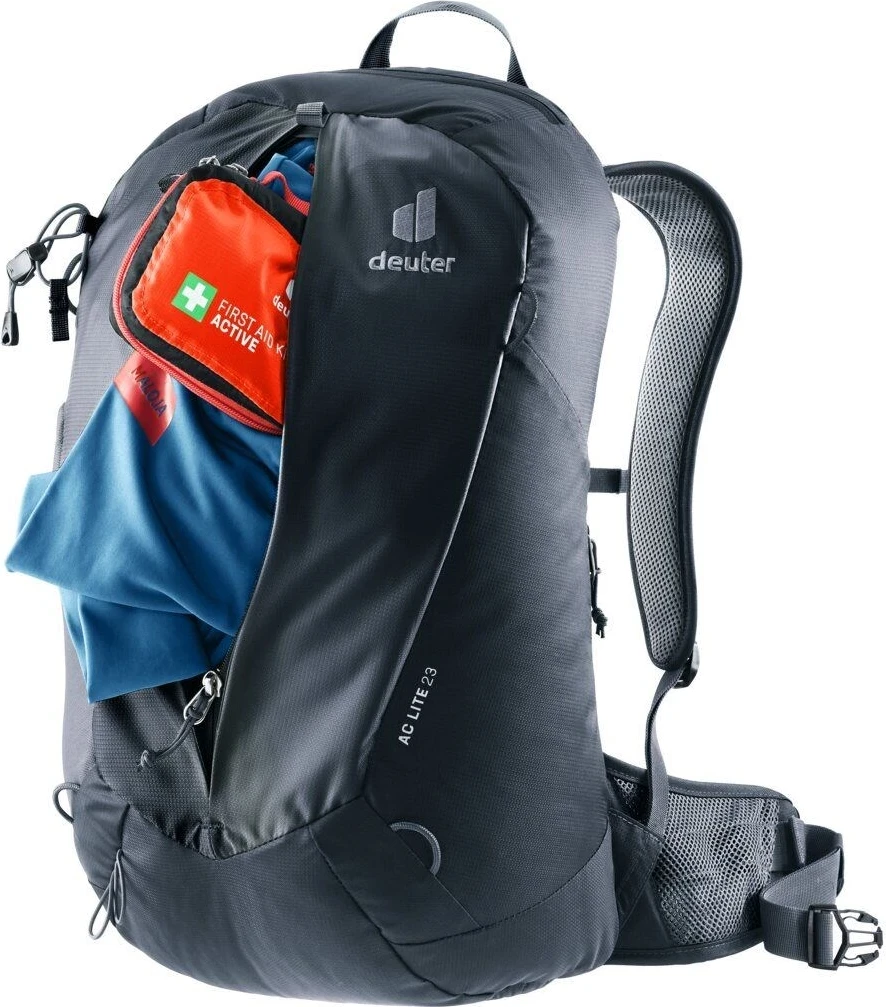 Çantë shpine për hiking Deuter AC Lite 23, e zezë