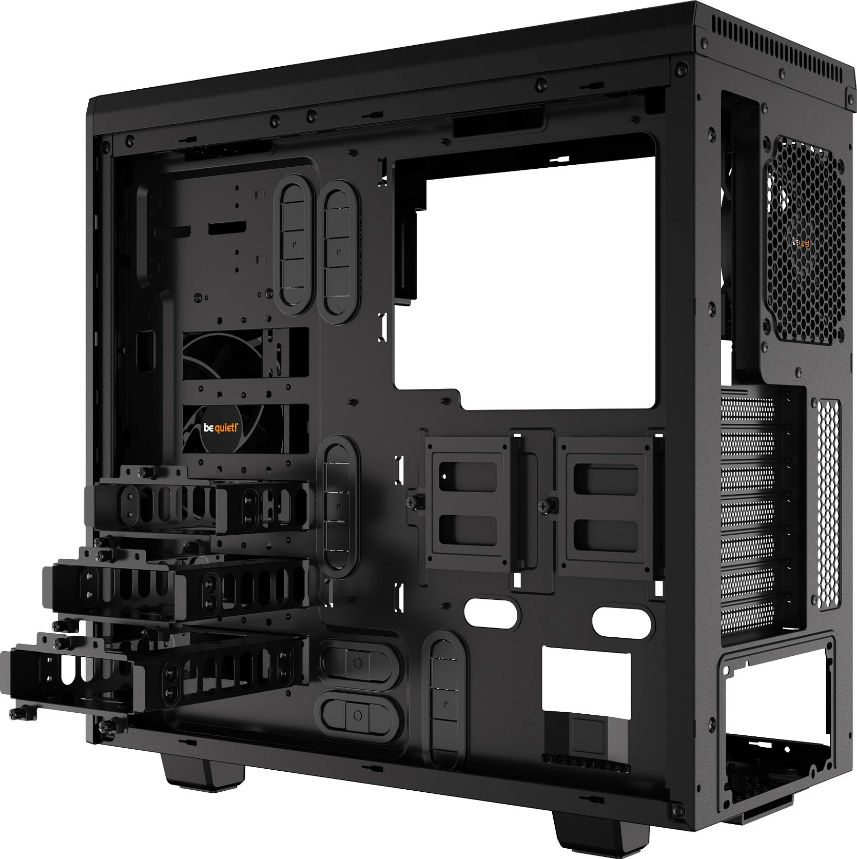 Kasë Be Quiet! Pure Base 600 Window, Midi Tower, PC, e zezë