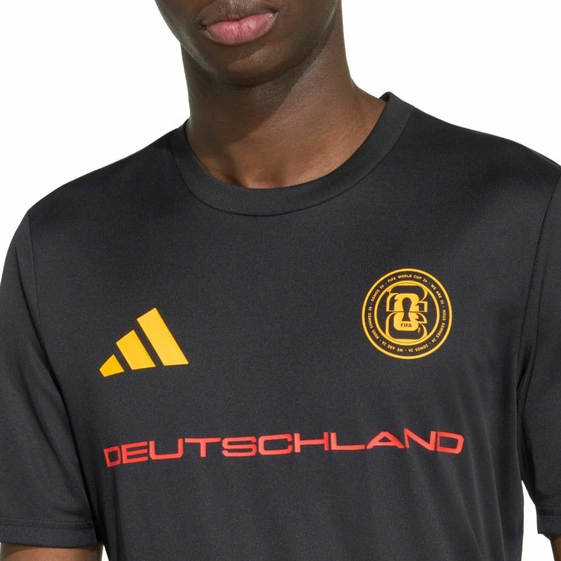 Fanellë meshkuj adidas Germany 26 KH2305, e zezë [Madhësia: S]