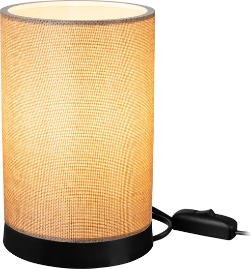 Llambë tavoline Fana, ngjyrë bezhë, D14x21cm