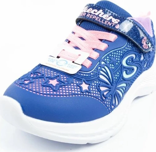 Atlete për fëmijë Skechers për femra, me shkëlqim [Madhësia: 33.5]
