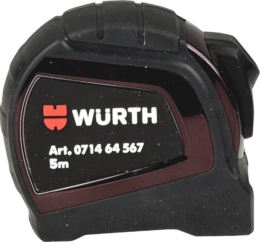 Metër xhepi, Würth Premium, 25mm, L5m