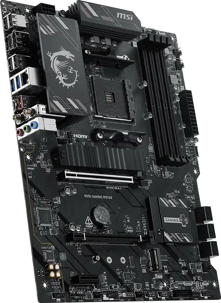 Pllakë amë MSI B550 Gaming WiFi6E, Socket AM4, ATX, DDR4, e zezë