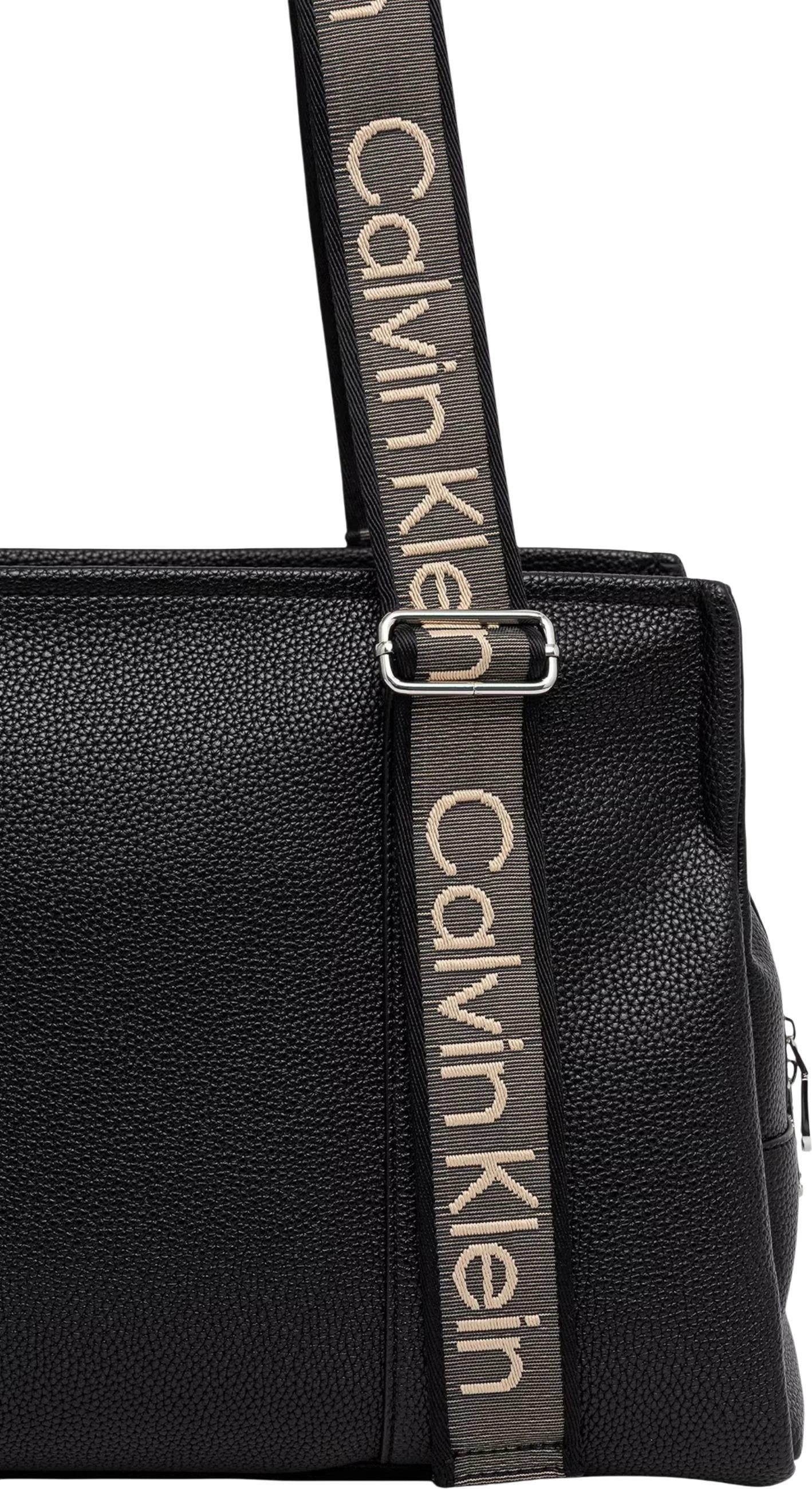 Çantë tote për femra Calvin Klein LV04F3644G, e zezë