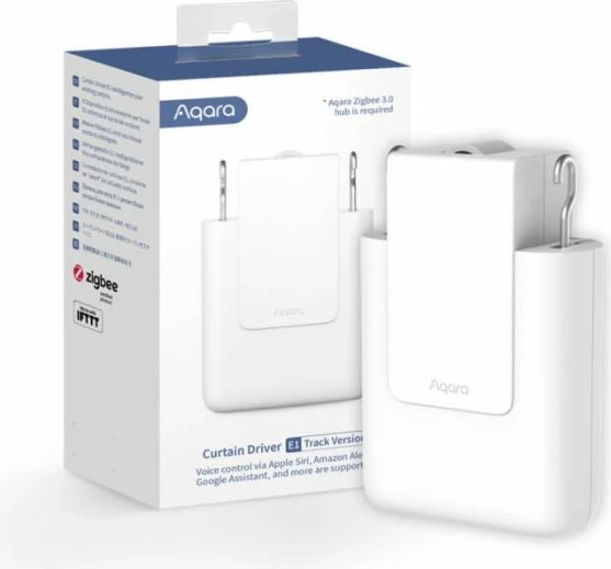 Motor perde smart Aqara Curtain Driver E1 CM-M01 (Track), Zigbee 3.0, USB-C, i bardhë