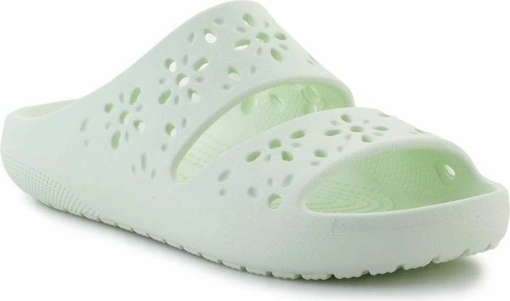 Sandale për femra Crocs, të gjelbra