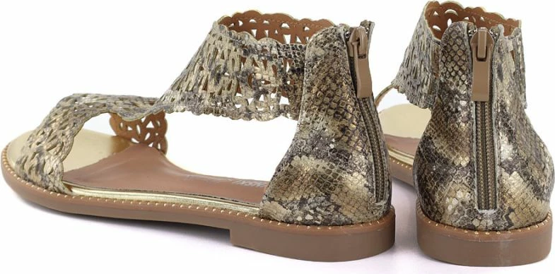 Sandale për femra M.Daszyński MR24148-2, ari