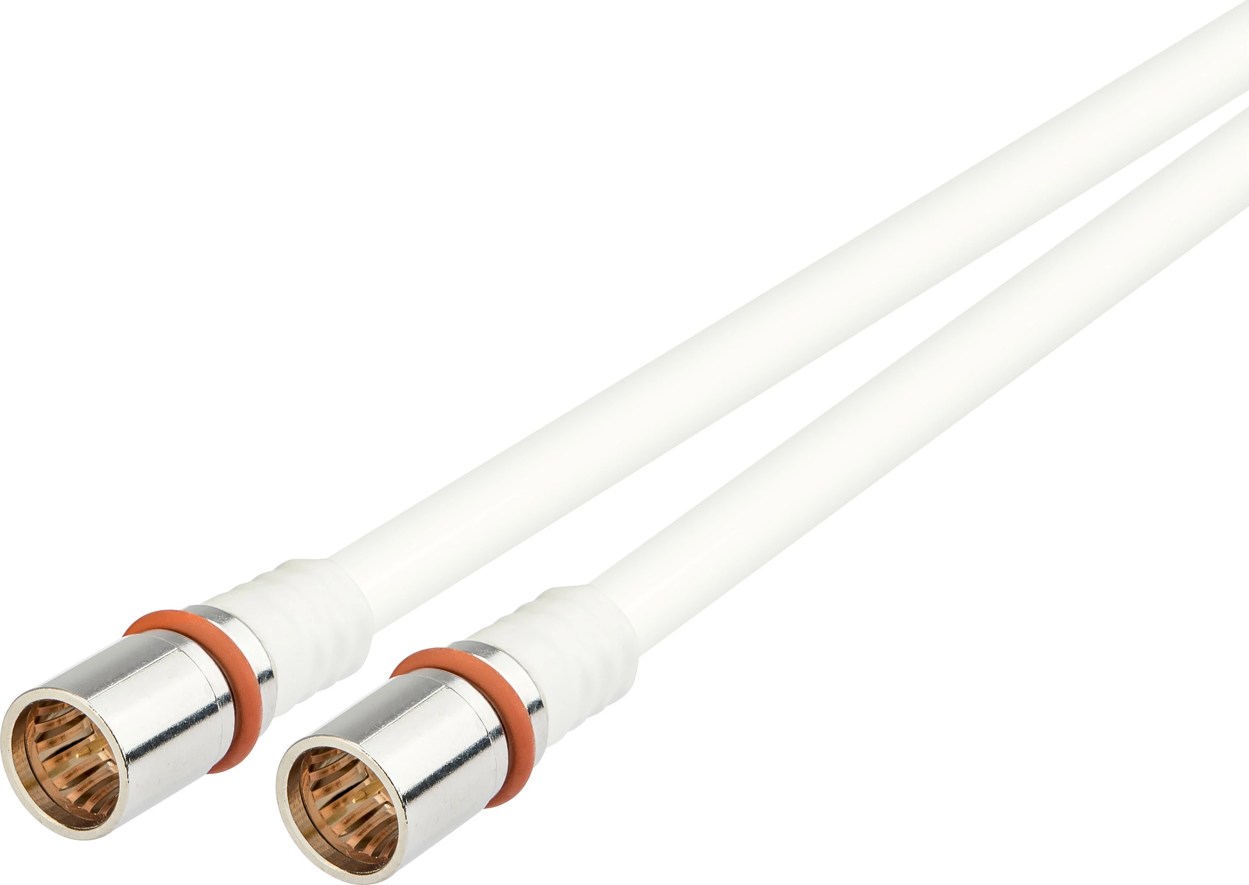 Kabllo koaksiale Kathrein ETF 800/Q, 0.8 m, F-Quick, 105 dB, e bardhë