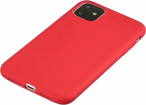 Mbështjellës silikoni Hurtel për iPhone 11 Pro, i kuq