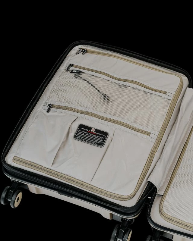 Valixhe dore Swissbags unisex, ngjyrë kafe