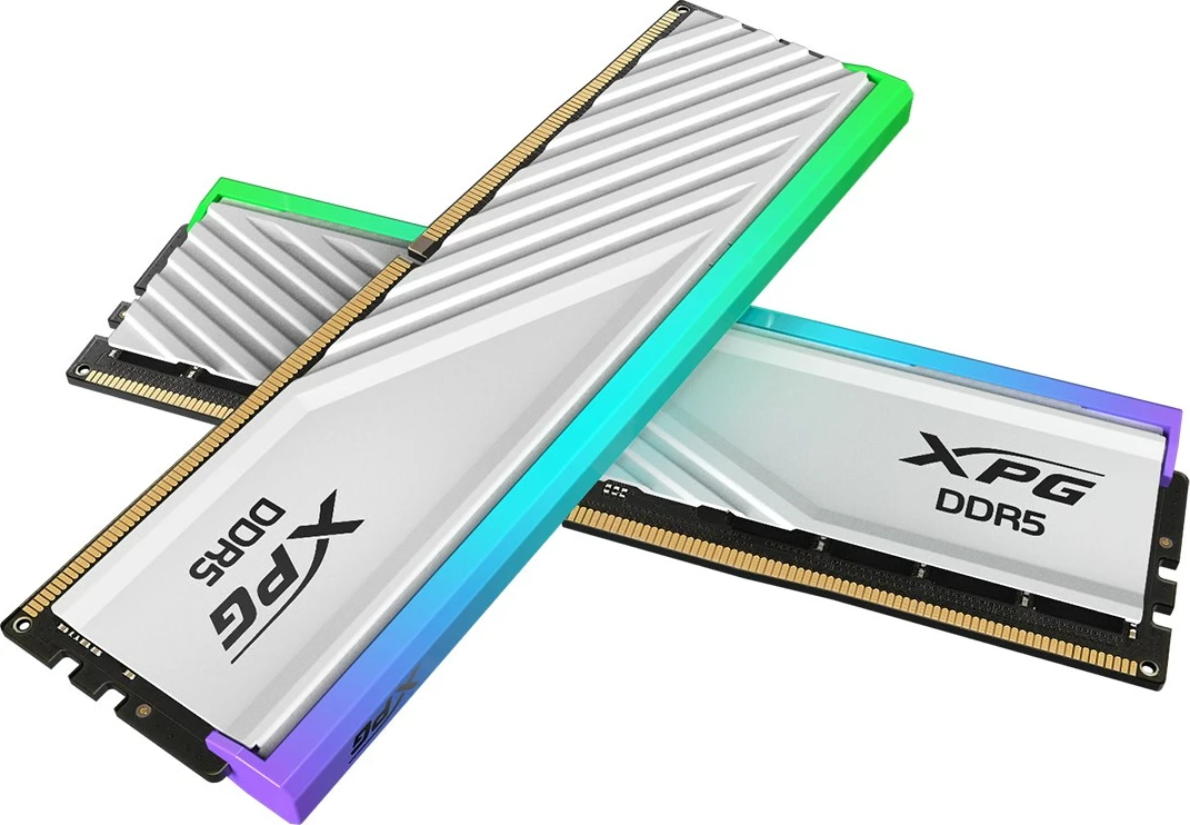 RAM memorje ADATA XPG LANCER BLADE RGB, 32 GB (2x16 GB), DDR5, 6000 MHz, e bardhë