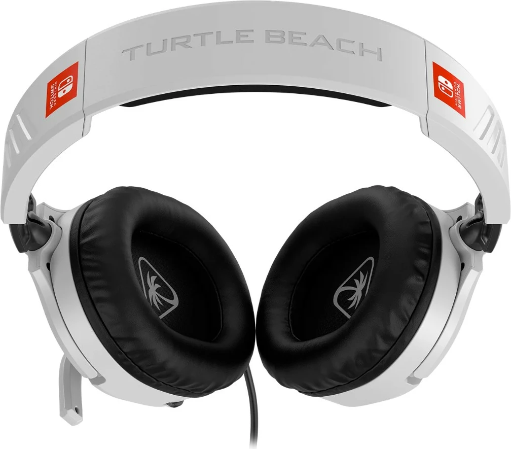 Kufje Turtle Beach Recon 70 NS2 me kabllo 3.5mm për Nintendo Switch, altoparlantë 40mm, mikrofon flip-to-mute, të bardha