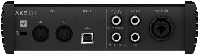 Audio interface IK Multimedia AXE I/O Solo, e zezë