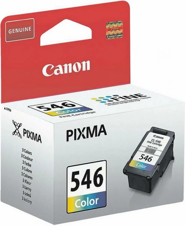 Kartricë boje, Canon, CL-546, 8 ml deri 180 faqe A4, ngjyra (CMY)
