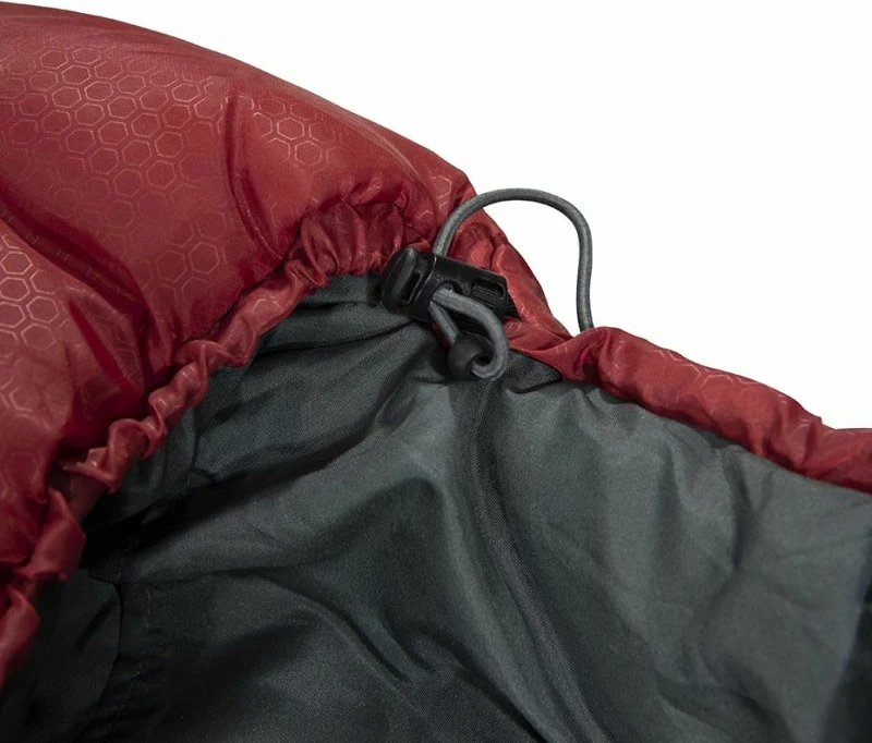 Çantë gjumi High Peak Redwood 3 L për turizëm, e kuqe dhe gri