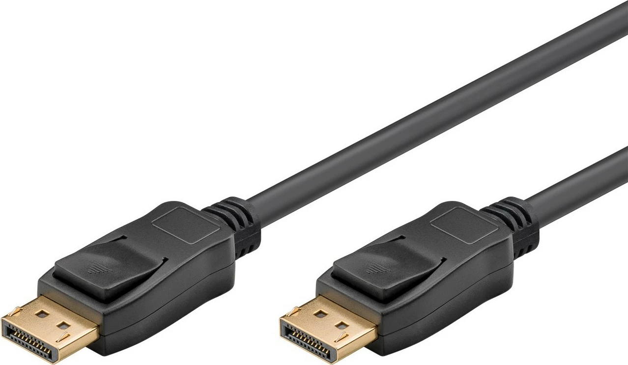 Kabëll DisplayPort - DisplayPort 2m, No-Name, i zi