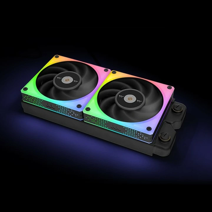 Ventilator kase Thermaltake Toughfan 12, 120mm, 3 copë, RGB, i bardhë