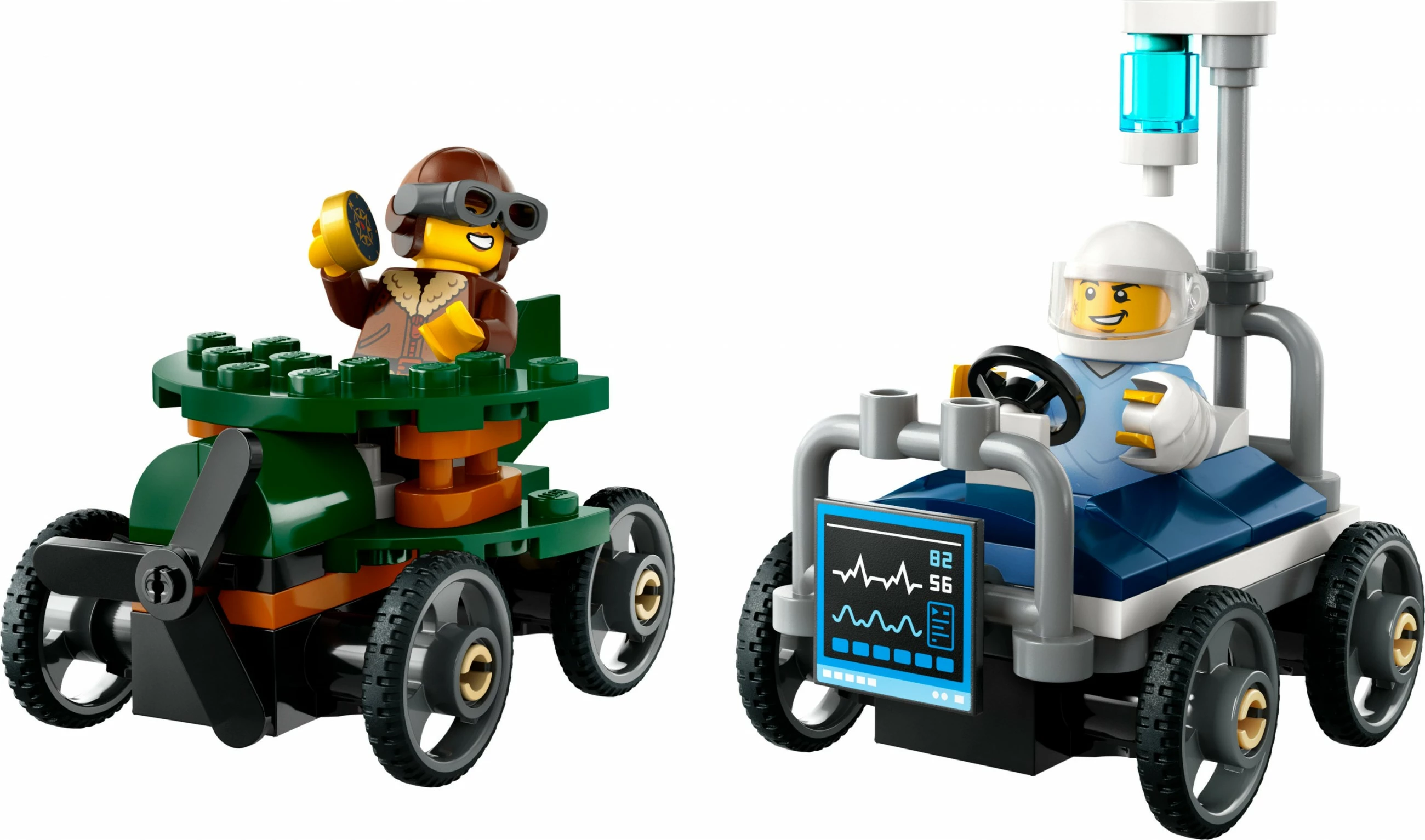 Set ndërtimi LEGO City 60459, 70 pjesë, multikolor