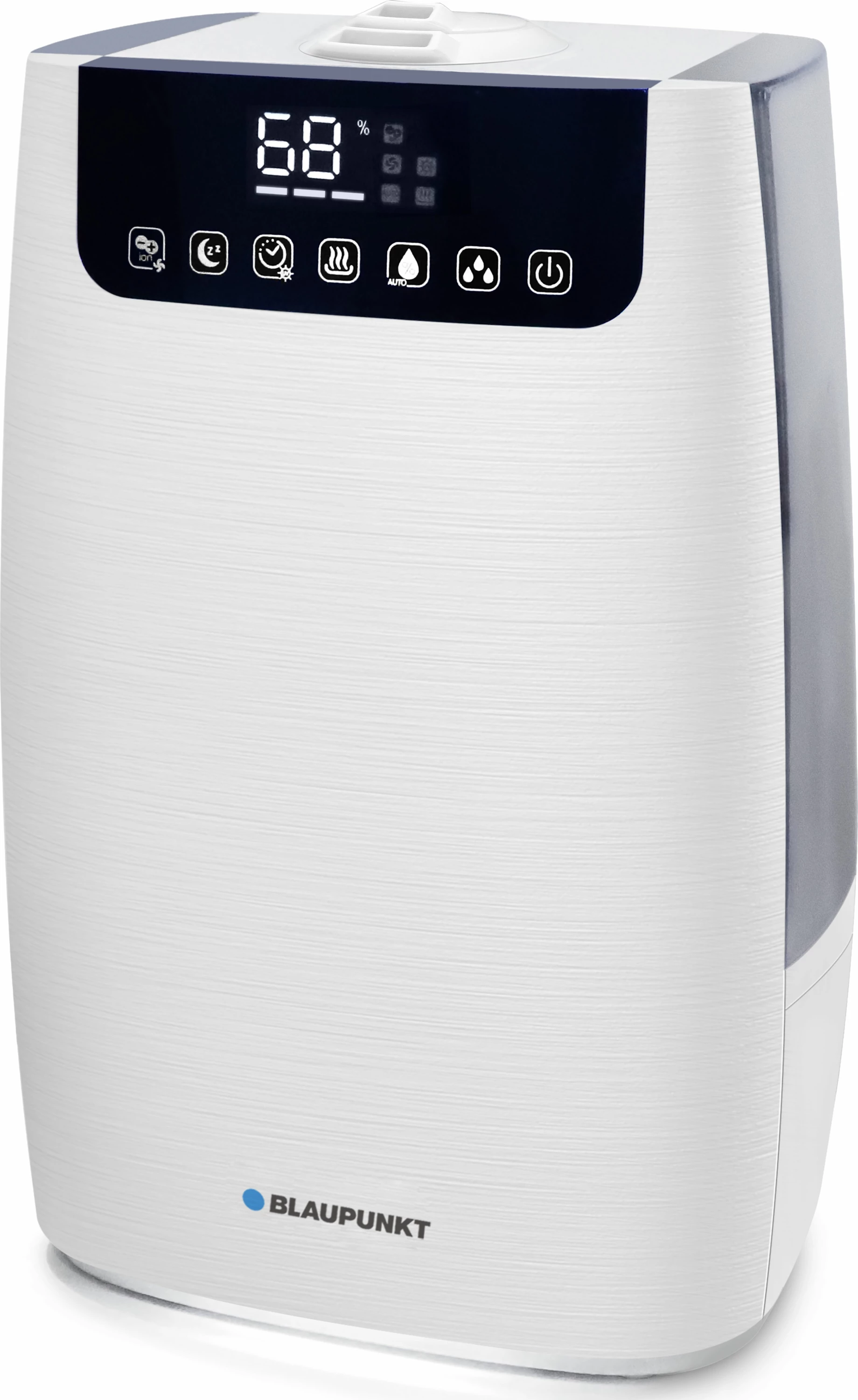 Lagështues ajri Blaupunkt AHS803 5 L, ultrasonik, 400 ml/h, me pastrim ajri, UV, jonizim, telekomandë, i bardhë