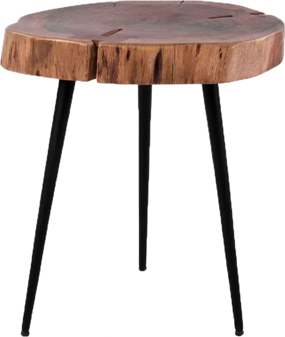 Tavolinë kafeje me 3 këmbë, dru akacie natyrale, FH8369.11