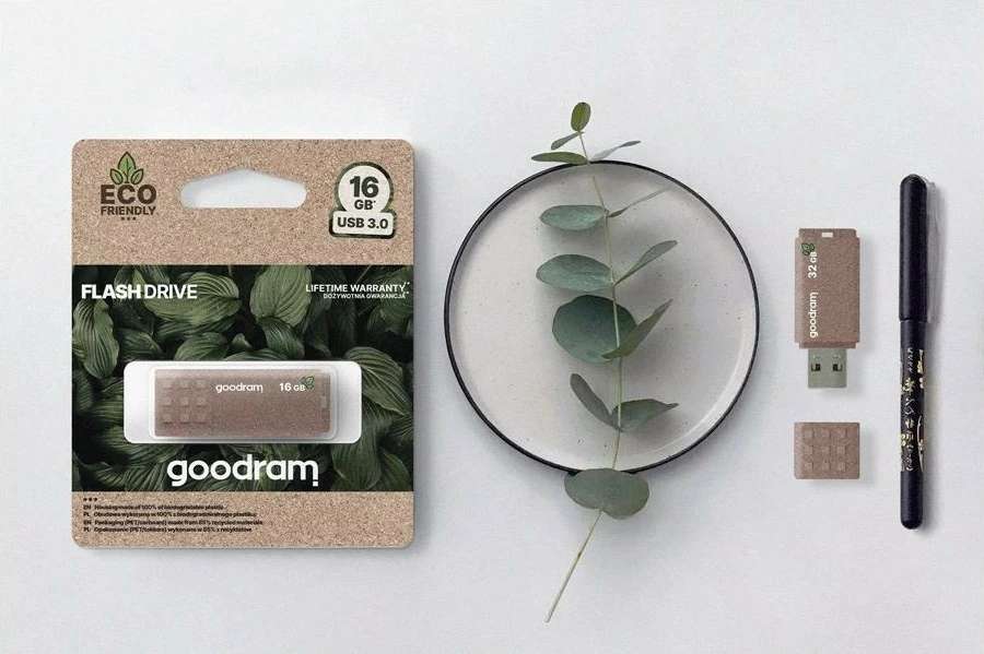 Pendrive GOODRAM UME3 Eco Friendly 32GB, Kafe