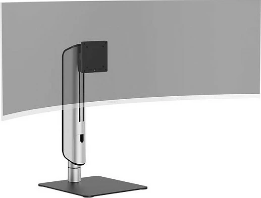 Mbajtëse monitori EQUIP 650129, për tavolinë, 17"-49", VESA 75x75/100x100, 18 kg, argjendtë