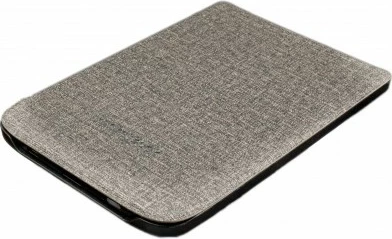 Mbështjellës Pocketbook Flip, folio, 6 inch, kafe/gri