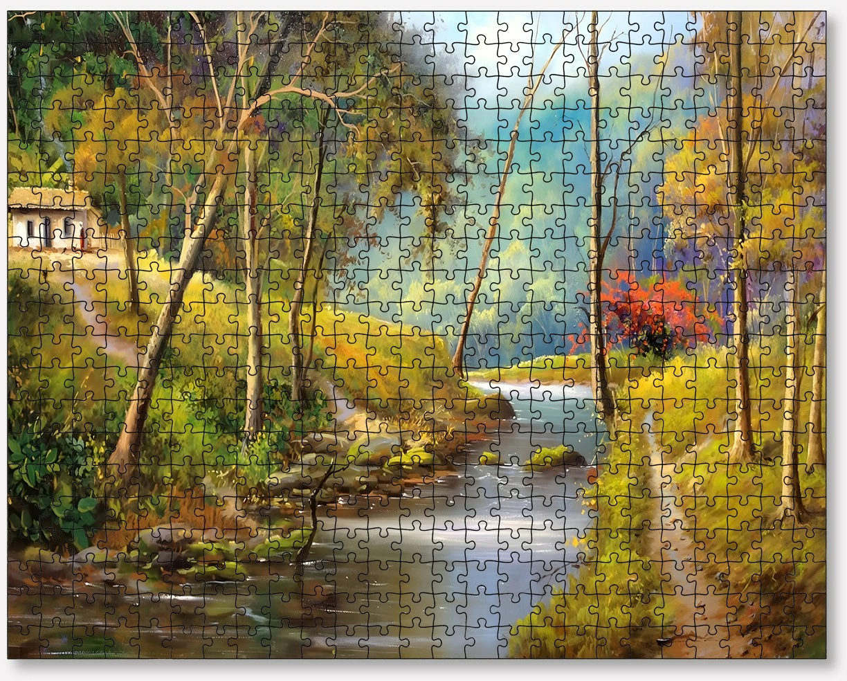 Puzzle 500 copë, Evila Originals, shumëngjyrësh, PZL_030_500