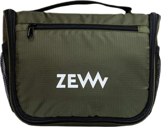 Çantë kozmetike për burra Zew For Men ngjyrë ulliri