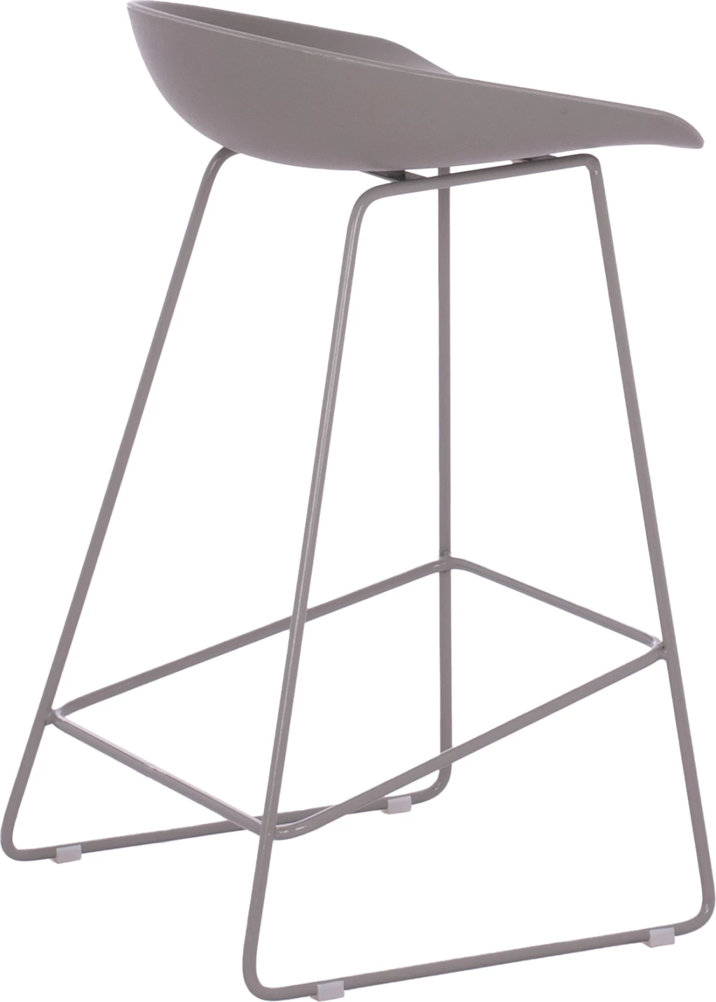 Karrige për bar FH9299.10, ngjyrë gri, lartësi mesatare, 44x44x74, set prej 2 copë