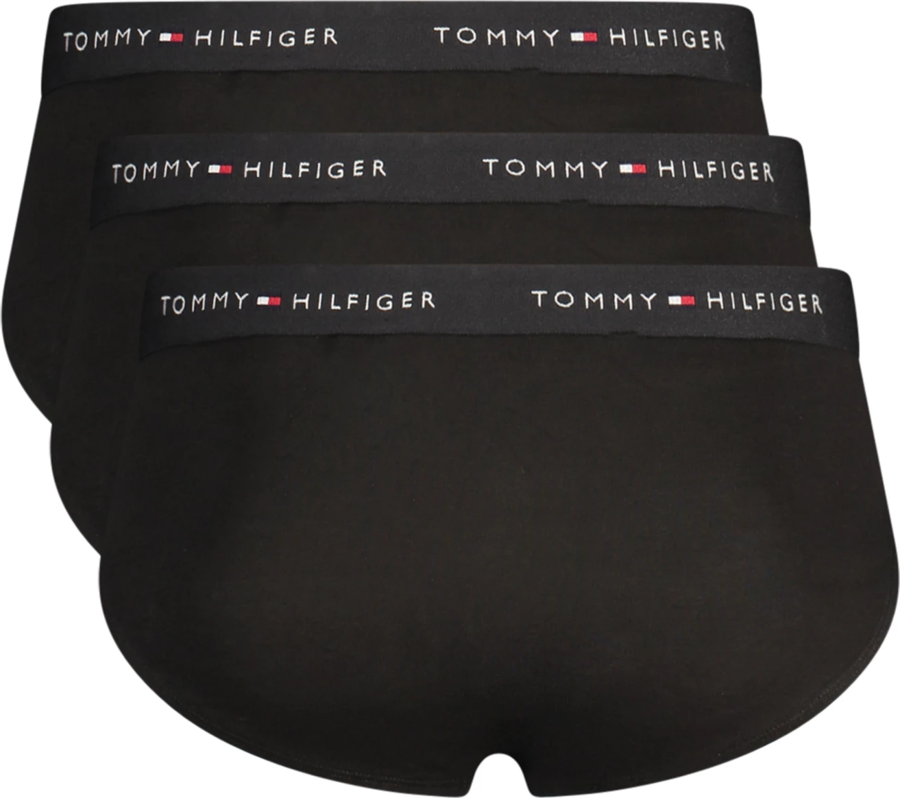 Të brendshme për meshkuj Tommy Hilfiger tri-pack, të zeza